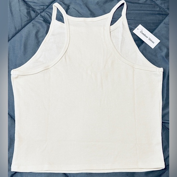 *NWT* Outdoor Voices CozyRib Tank Milk Stone Size XXL - Picture 5 of 5